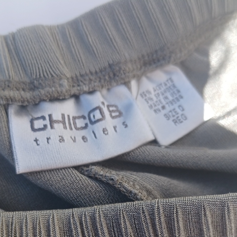 Chico's Travelers Grey Top